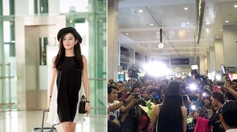 Á hậu Huyền My được "săn đón" tại Myanmar