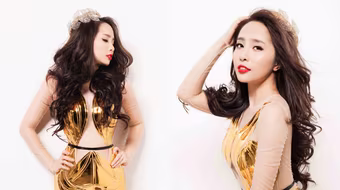 "Bỏng mắt" với hình ảnh cực gợi cảm của "cá sấu chúa" Quỳnh Nga