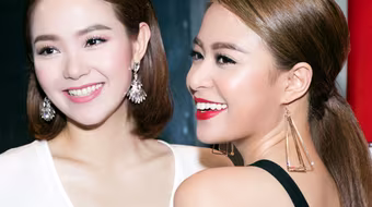 Hoàng Thuỳ Linh lưng trần quyến rũ, hội ngộ Minh Hằng tại Hà Nội