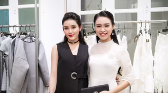 "Cô gái vàng" của Hoa hậu Việt Nam hội ngộ "đàn chị" Huyền My