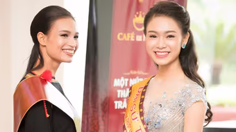 "Cô gái vàng" của Hoa hậu Việt Nam hội ngộ người đẹp H’Ăng Niê