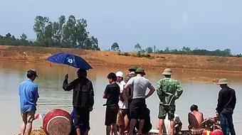 Đi câu cá, nam sinh lớp 5 trượt chân chết đuối ở đập nước