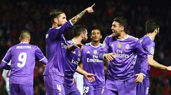 Xô đổ kỷ lục của Barca, Real vào tứ kết cúp nhà vua