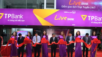 Ngân hàng tự động Live Bank lần đầu tiên có mặt tại Việt Nam