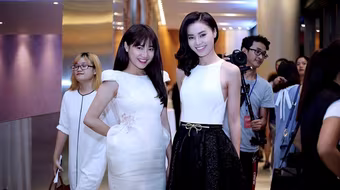 Lan Ngọc kiêu kỳ hội ngộ cùng "bạn gái Trường Giang" Nhã Phương