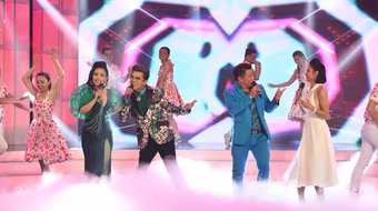 Thanh Bạch hát rap, quậy tung sân khấu cùng Kiều Oanh, Việt Trinh, Lý Hùng