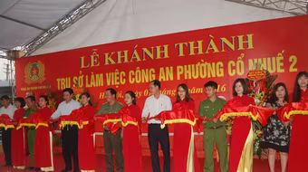 Khánh thành trụ sở Công an phường Cổ Nhuế 2