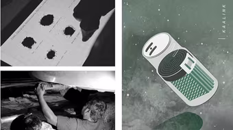 Biến khí thải động cơ thành mực 