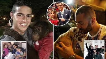 Các "sao" của Real Madrid làm gì trong dịp Giáng sinh?