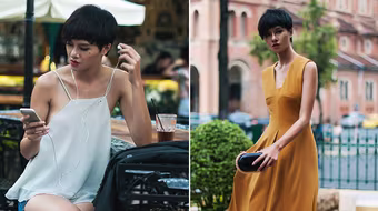 Cựu thí sinh Next Top Đỗ Hà diện thời trang cá tính dạo phố