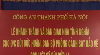 Khánh thành nhà tình nghĩa tặng gia đình liệt sỹ