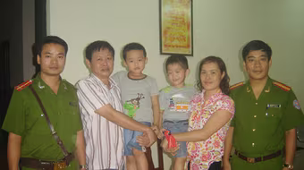 Nhờ dữ liệu dân cư, tìm được nhà 2 cháu bé bị lạc