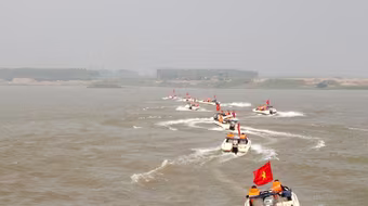 Lực lượng công an chủ động ứng phó với biến đổi khí hậu