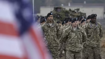 Mỹ triển khai xe tăng đến Latvia để ngăn chặn mối đe dọa từ Nga