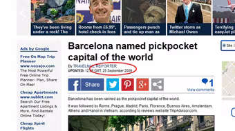 Kiến nghị xử lý những trang web đưa lại thông tin cũ, thiếu khách quan