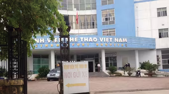 Bệnh viện thể thao đang xuống cấp trầm trọng