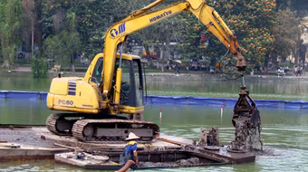 Làm sạch Hồ Gươm: Bàn tiến, đừng bàn lùi