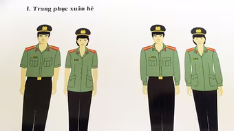 Thống nhất sử dụng trang phục CAND mẫu cải tiến từ 6-6-2016