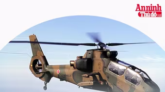 [Infographic] Kawasaki OH-1 - Trực thăng tấn công đầy uy lực của Nhật Bản
