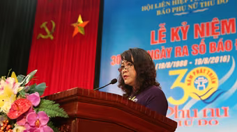 Báo Phụ nữ Thủ đô kỷ niệm 30 năm ngày ra số báo đầu tiên