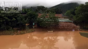 Phát hiện thi thể hai cha con mất tích sau khi nước rút