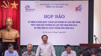 Các hoạt động kỷ niệm 55 năm thành lập ngành du lịch
