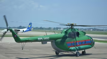 Trực thăng quân sự Lào chở 20 người mất tích
