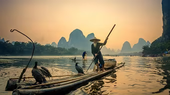 Nghề săn cá cực "độc” trên dòng Ly Giang