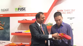 Dow Elastomers giới thiệu chất dẻo hiệu suất cao ứng dụng công nghệ INFUSE tại Triển lãm Da và giày Việt Nam 2015