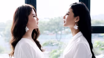 Lộ diện cô em gái xinh đẹp của Hoa hậu Trần Thị Quỳnh