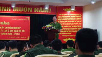 Nâng cao chất lượng nghiệp vụ Trưởng Công an xã trên địa bàn Thủ đô