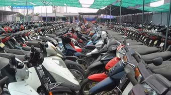 CAQ Tây Hồ thông báo tìm chủ của 9 xe máy các loại