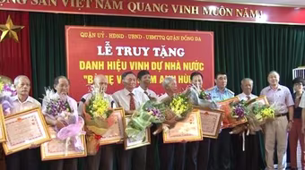 36 bà mẹ Việt Nam Anh hùng được truy tặng trong cùng một ngày