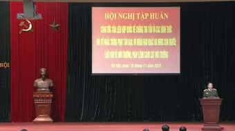 CATP Hà Nội tập huấn Luật bảo vệ môi trường và Pháp lệnh Cảnh sát môi trường năm 2014