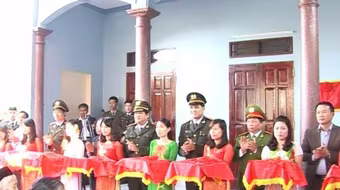 Khánh thành nhà nhân ái tặng thân nhân liệt sỹ CAND