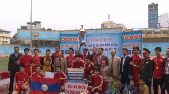 Chung kết Giải bóng đá THPT – Những kỉ lục được xác lập