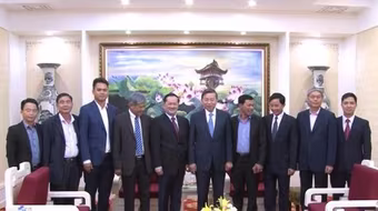 Bộ trưởng Bộ Công an Tô Lâm tiếp đoàn Bộ Nội vụ Vương quốc Campuchia