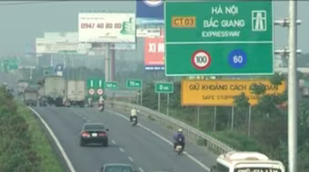 Nhiều bất cập trên cao tốc Hà Nội – Bắc Giang 