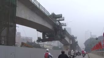 Đường sắt Cát Linh- Hà Đông sẽ được vận hành vào giữa năm 2017