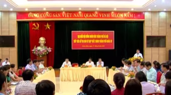 Chủ tịch UBND TP Hà Nội Nguyễn Đức Chung tiếp xúc cử tri quận Hoàn Kiếm