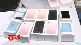 CAQ Ba Đình thu giữ 8 điện thoại Iphone 7 nhập lậu