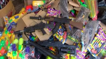 Phát hiện kho đồ chơi trẻ em nguy hiểm