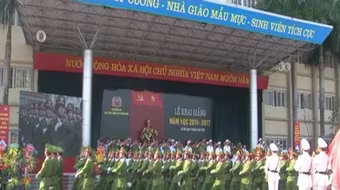 Học viện ANND và Học viện CSND khai giảng năm học mới