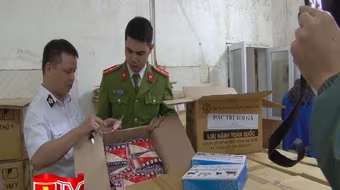 Tiêu hủy hơn 2 tấn thuốc thú y không được phép lưu hành