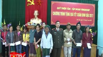 Tết sớm với đồng bào nơi biên viễn