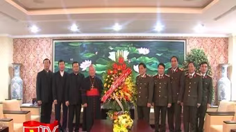 Các tôn giáo chúc Tết Công an TP Hà Nội