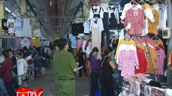 Phát hiện nhiều vi phạm về PCCC tại chợ Nành