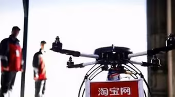Hãng bán lẻ Alibaba giao hàng bằng “máy bay không người lái”