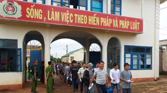 Ngày đặc xá ở Trại tạm giam Công an tỉnh Dak Lak