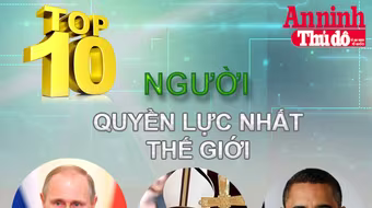 [Infographic] 10 người quyền lực nhất thế giới
